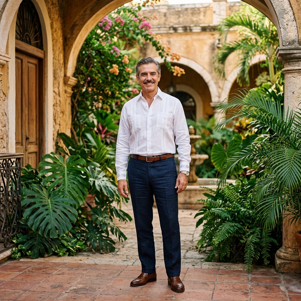 Guayaberas hombre Yucatán